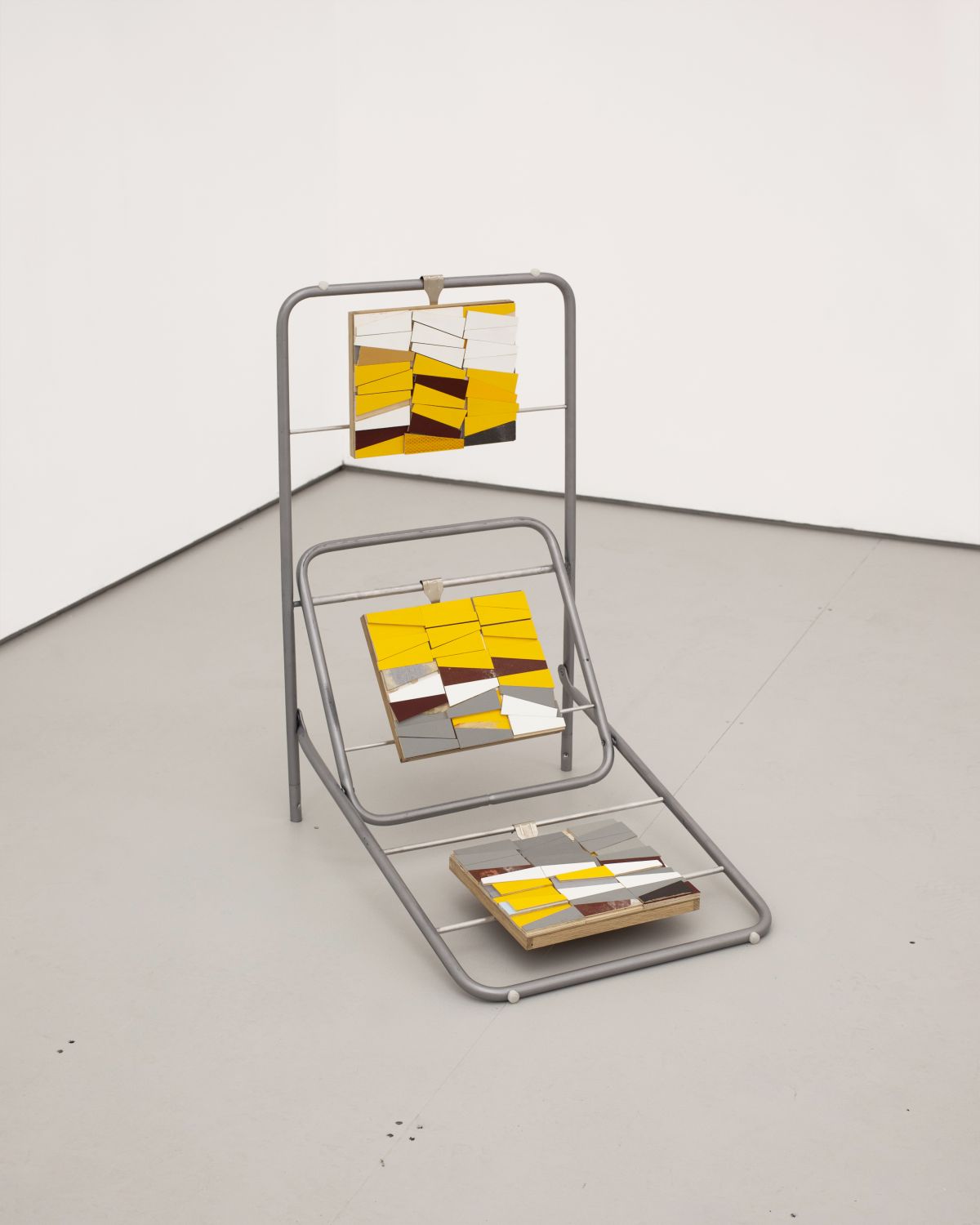 Studio Keys (Yellow, Grey) (Triptych)